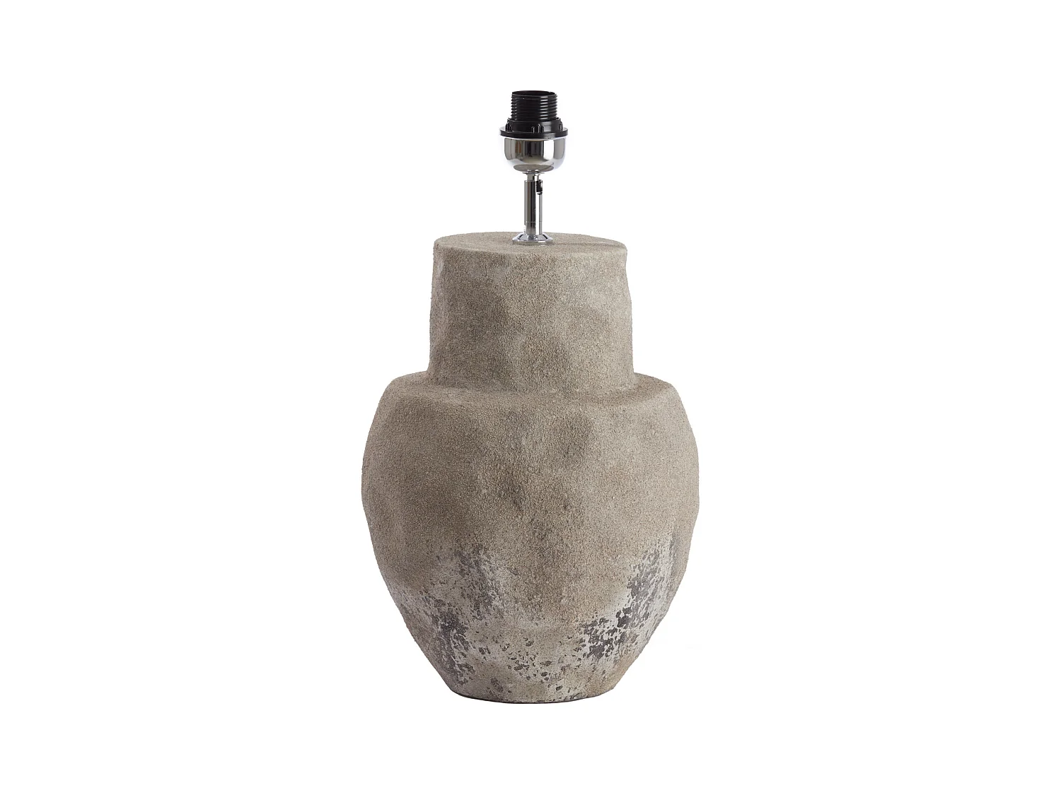 Pied de lampe LEZAMA - Ø27,5x48cm - Gris