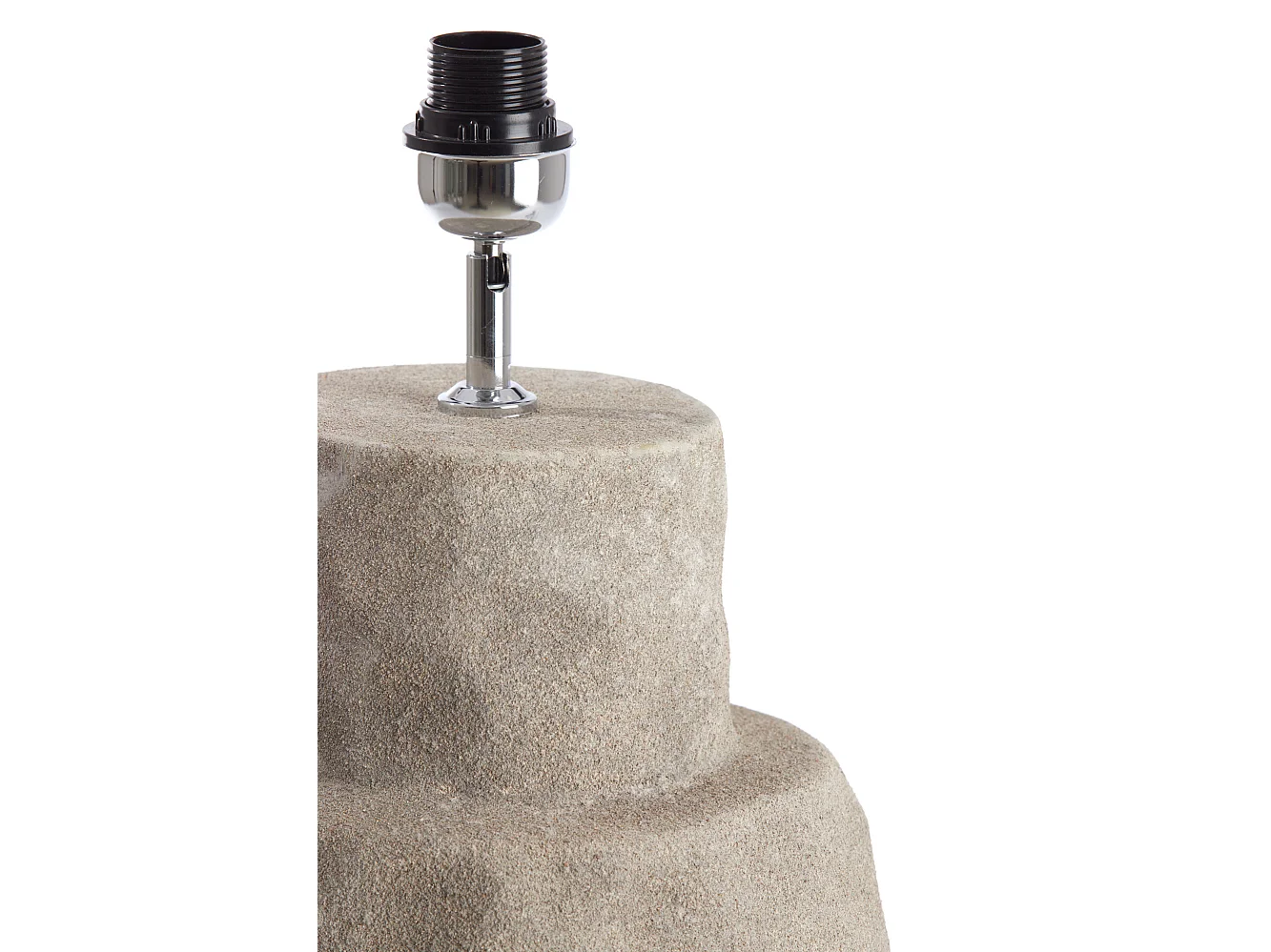 Lampvoet LEZAMA - Ø27.5x48cm - Grijs