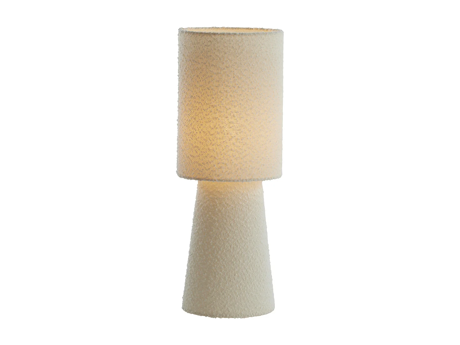 Lampe de table MICKY - Ø20x57,5cm - Blanc