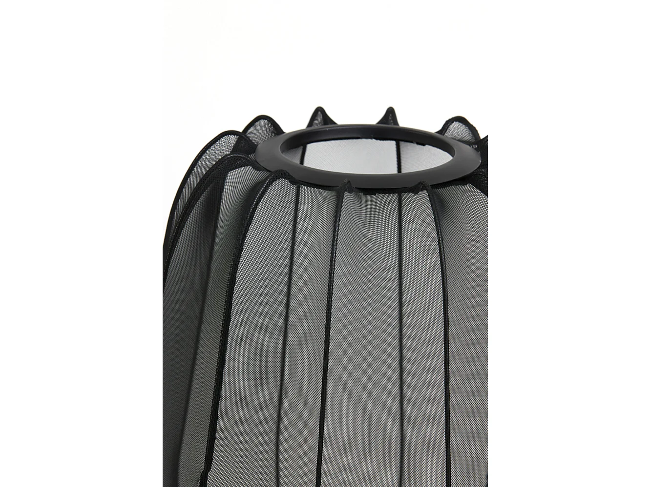 Tafellamp PLUMERIA - Ø34x60cm - Zwart