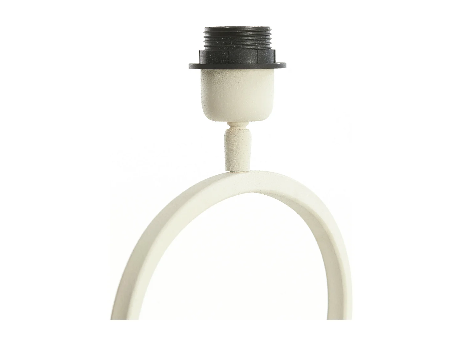 Pied de lampe STELIUS - 33x17x42cm - Blanc