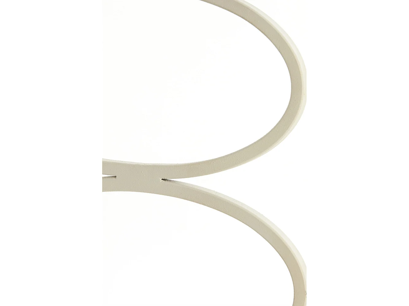Pied de lampe STELIUS - 33x17x42cm - Blanc