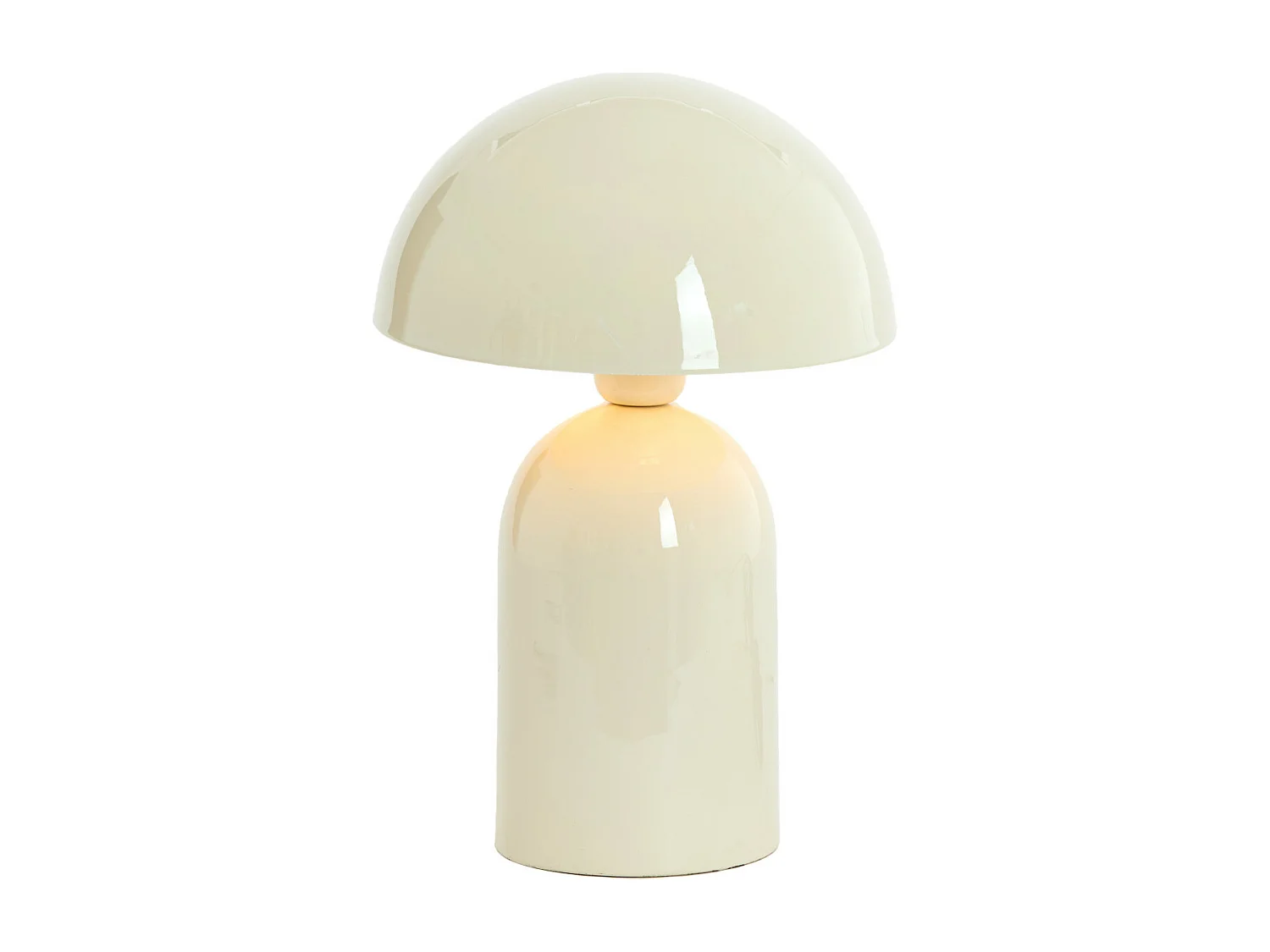 Lampe de table TOLIMA - Ø23x35cm - Blanc
