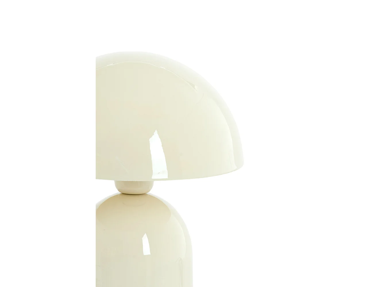 Lampe de table TOLIMA - Ø23x35cm - Blanc