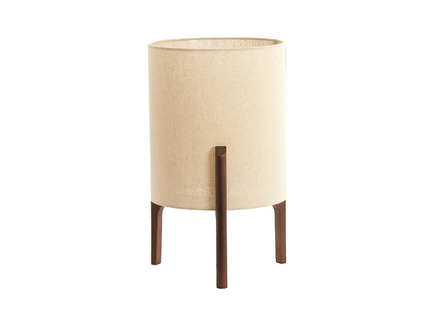 Lampe de table LITTO - Ø28x44cm - Marron
