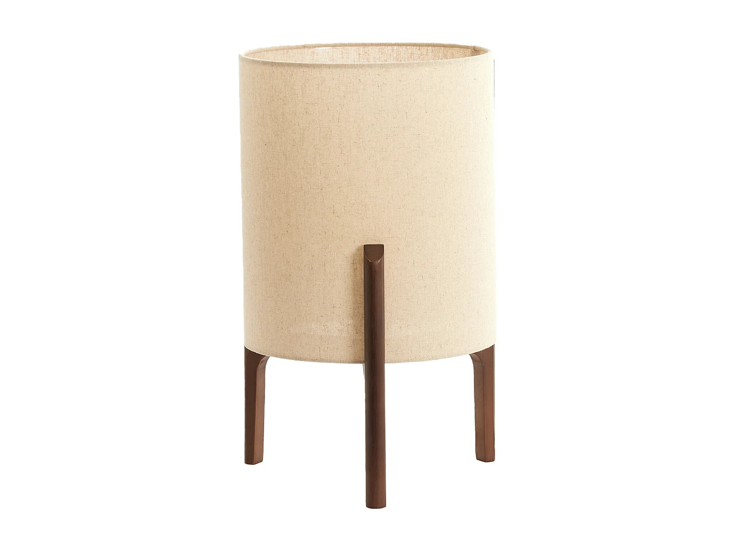 Tischlampe LITTO - Ø28x44cm - Braun