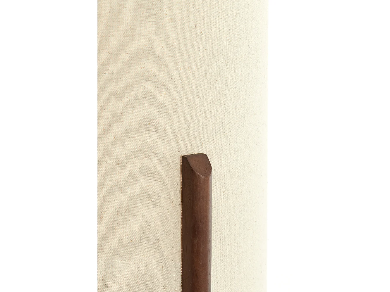 Tischlampe LITTO - Ø28x44cm - Braun