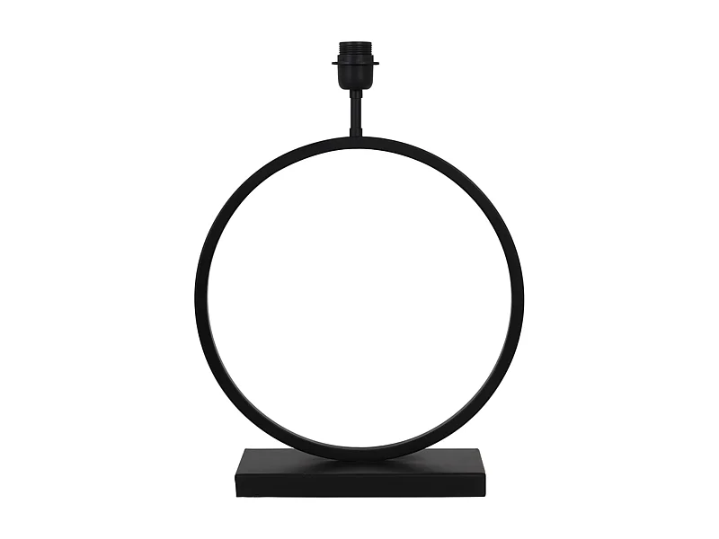 Pied de lampe LIVA - 40x12,5x52cm - Noir