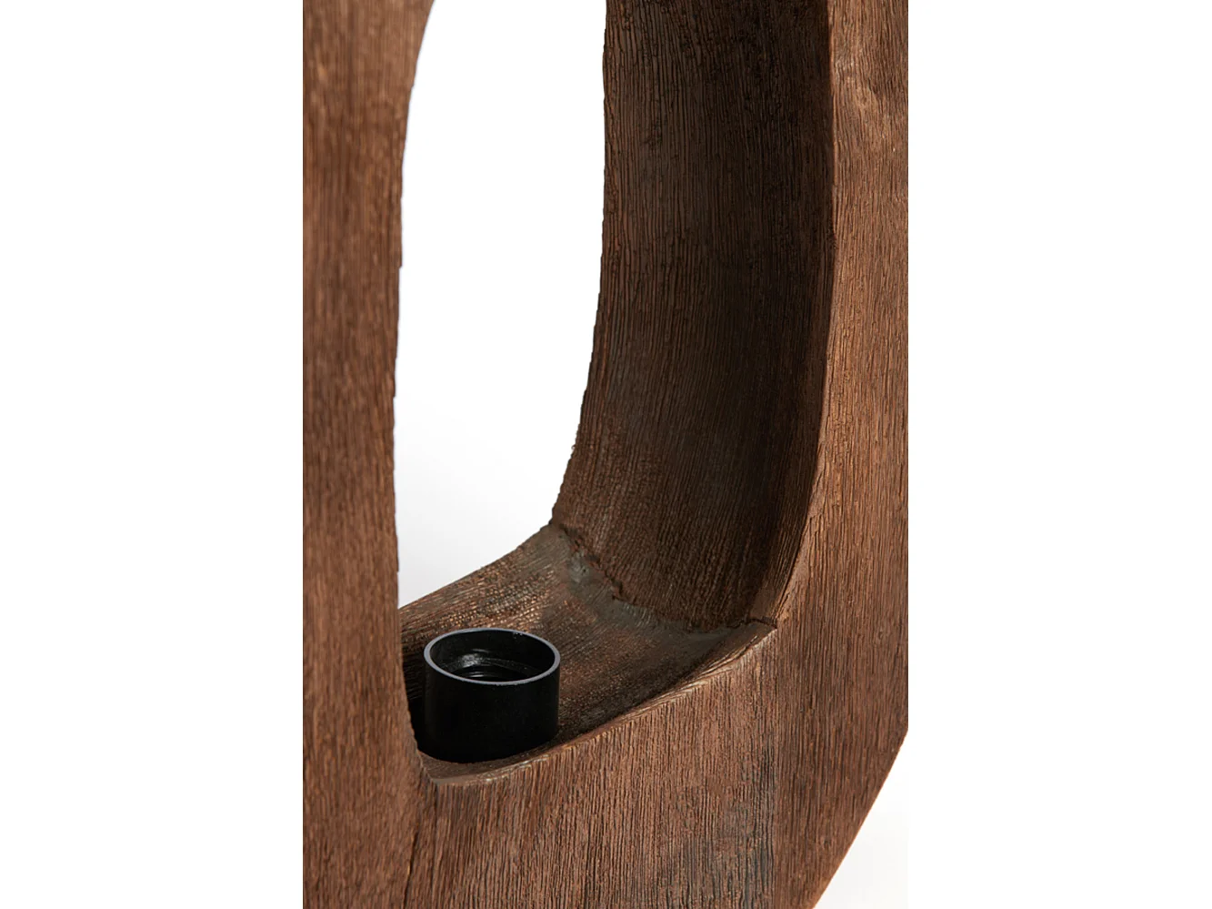 Lámpara de mesa KELAFO - 33x10x40cm - Marrón