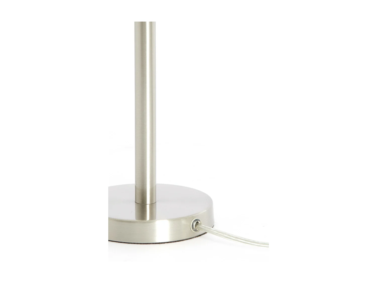 Pied de lampe WASHINGTON - Ø14x39,5cm - Argent