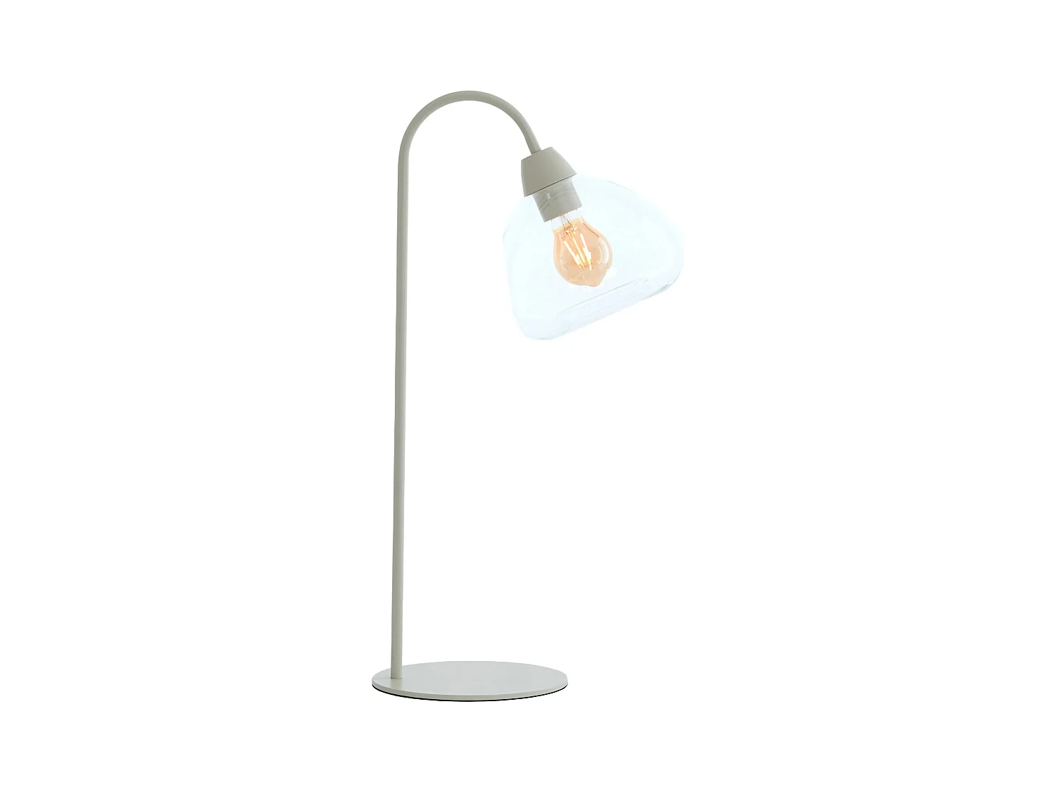 Lampe de table BISHO - 31,5x20x61cm - Blanc
