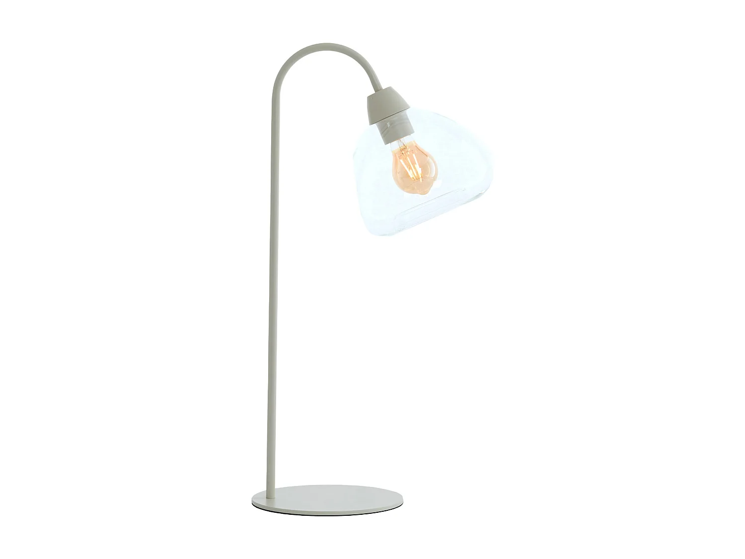 Lampe de table BISHO - 31,5x20x61cm - Blanc