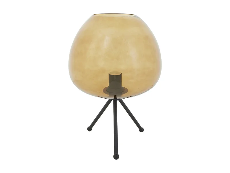 Lampe de table MAYSON - Ø30x43cm - Marron