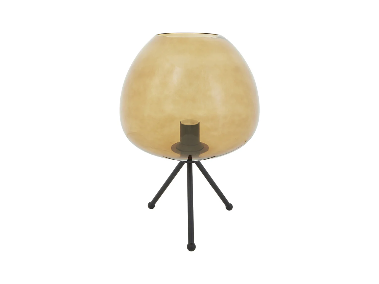 Lampe de table MAYSON - Ø30x43cm - Marron