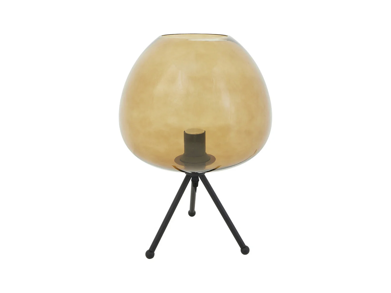 Lampe de table MAYSON - Ø30x43cm - Marron