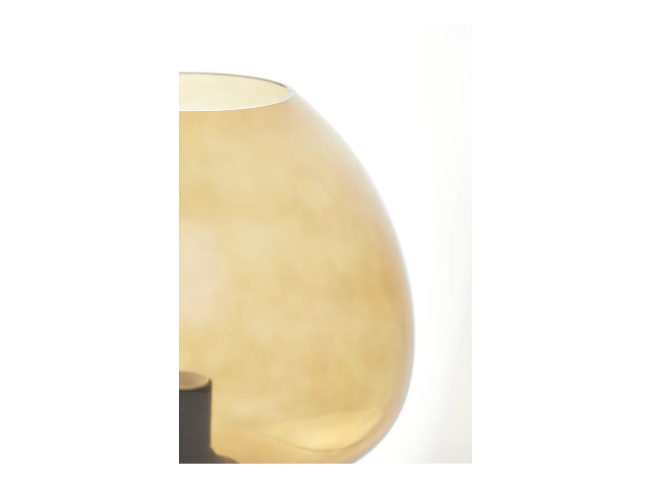 Lampe de table MAYSON - Ø30x43cm - Marron