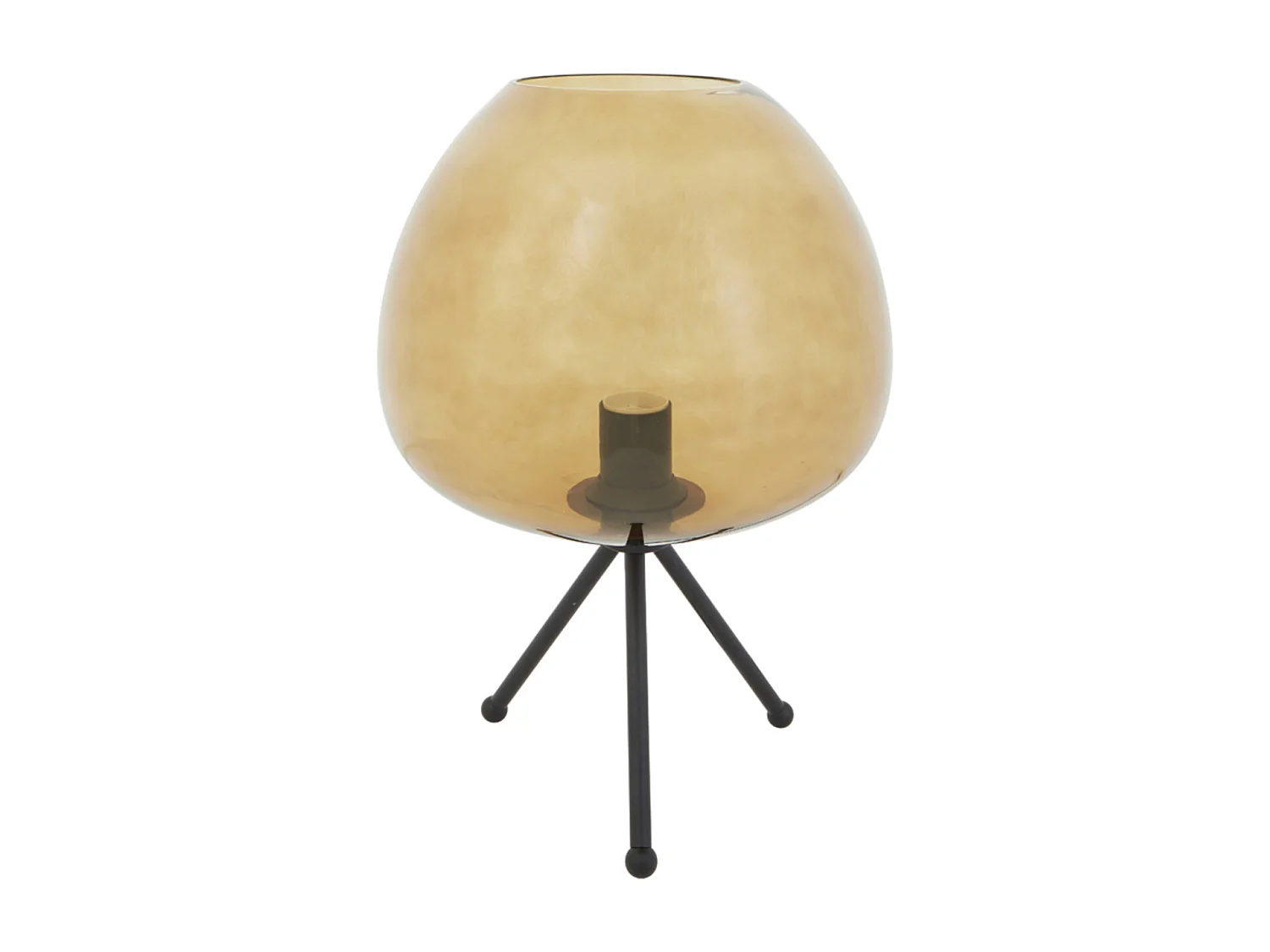 Lampe de table MAYSON - Ø30x43cm - Marron