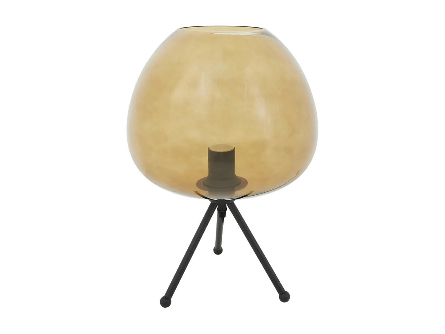 Lampe de table MAYSON - Ø30x43cm - Marron