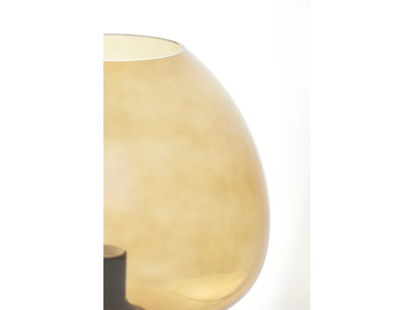 Lampe de table MAYSON - Ø30x43cm - Marron