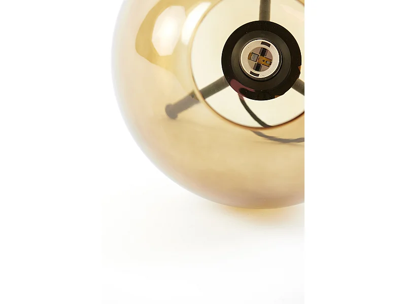 Lampe de table MAYSON - Ø30x43cm - Marron