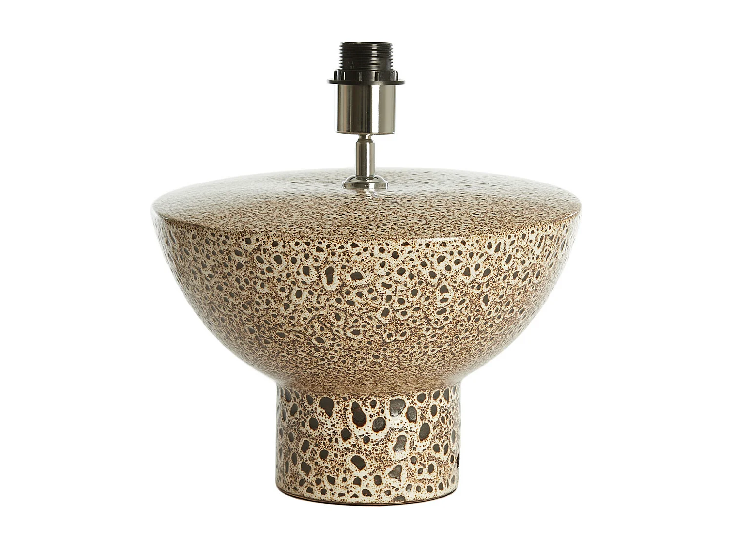 Pied de lampe YASUR - Ø32x22cm - Noir