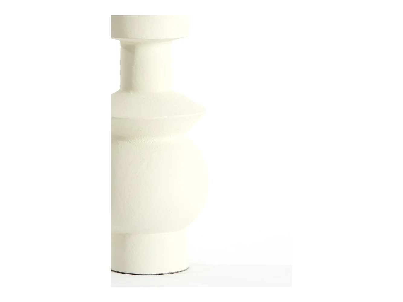 Pied de lampe ESINO - Ø24x30cm - Blanc