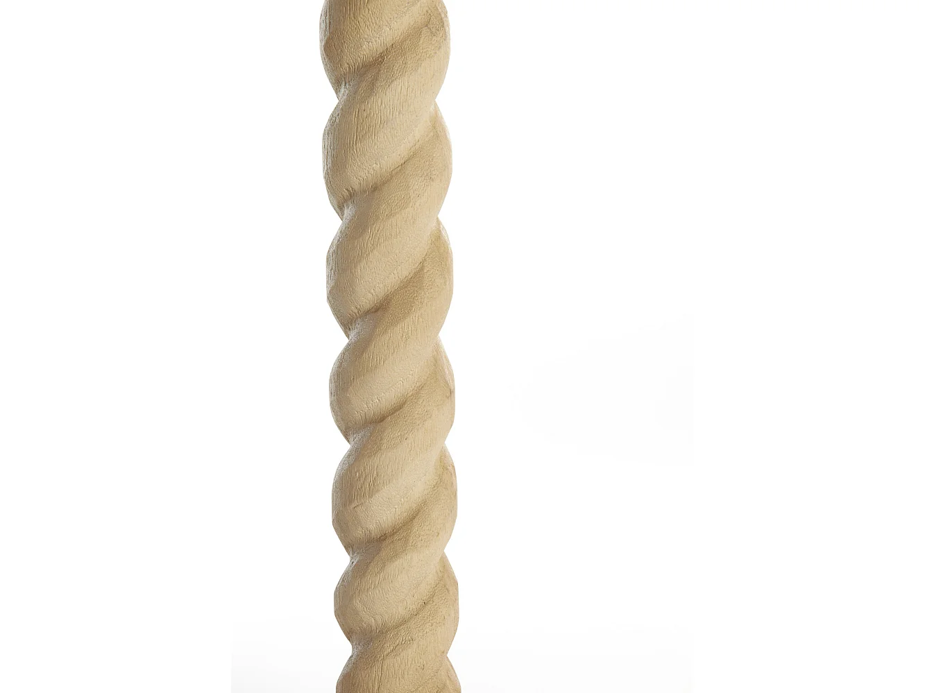 Pied de lampe NANNO - Ø15x45cm - Marron