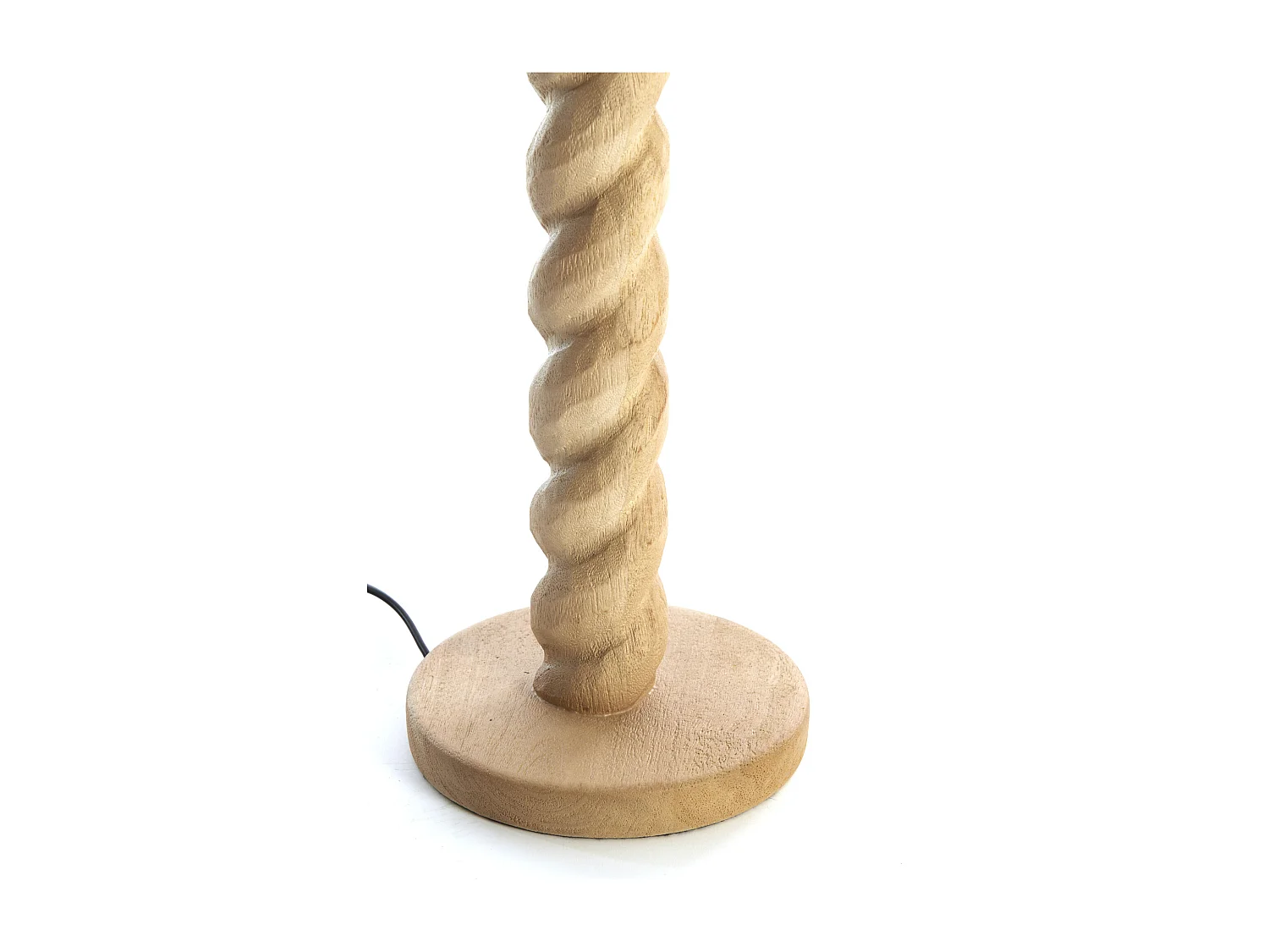 Pied de lampe NANNO - Ø15x45cm - Marron