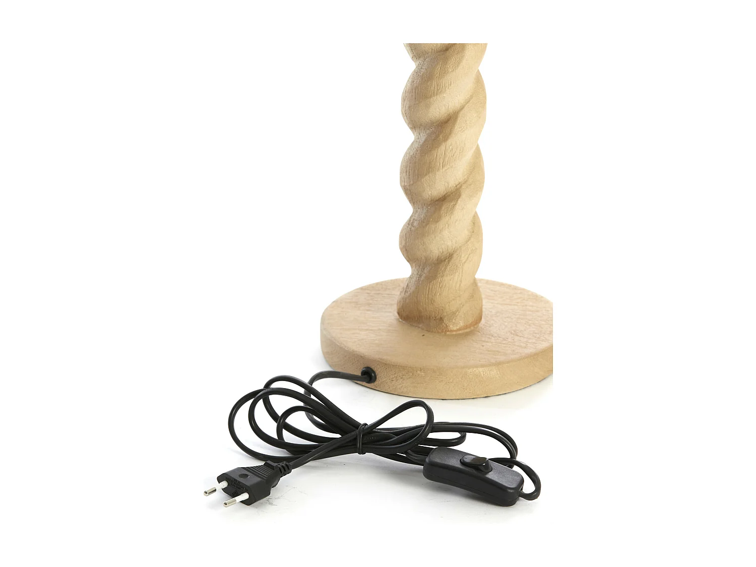 Pied de lampe NANNO - Ø15x45cm - Marron