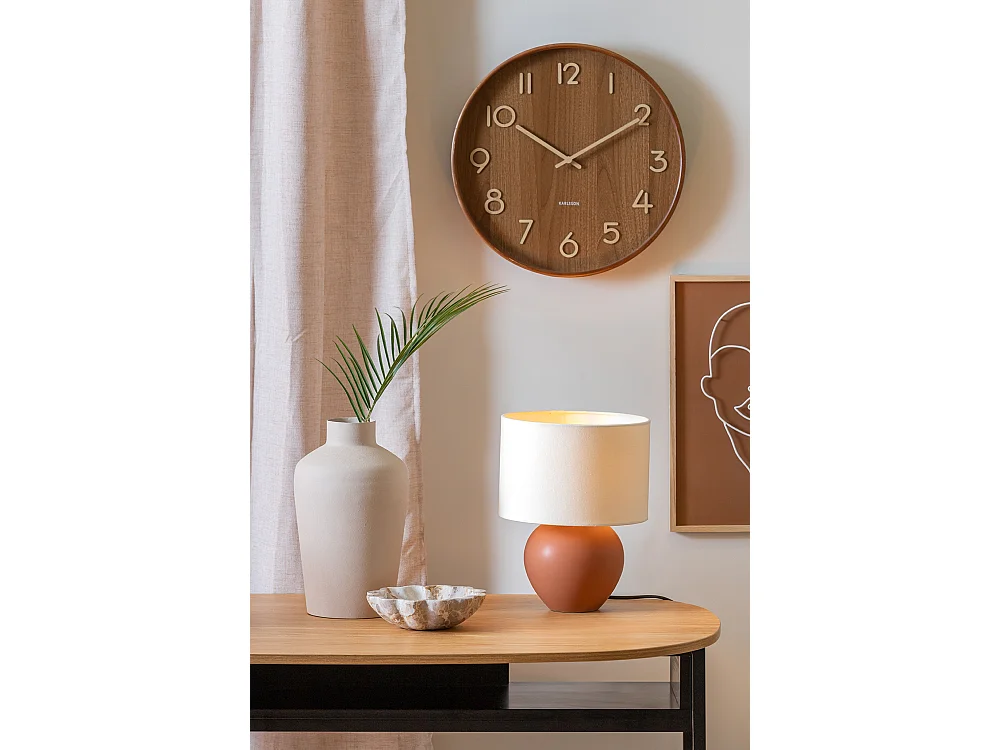 Lampa stołowa Alma Cone - Karmelowy brąz