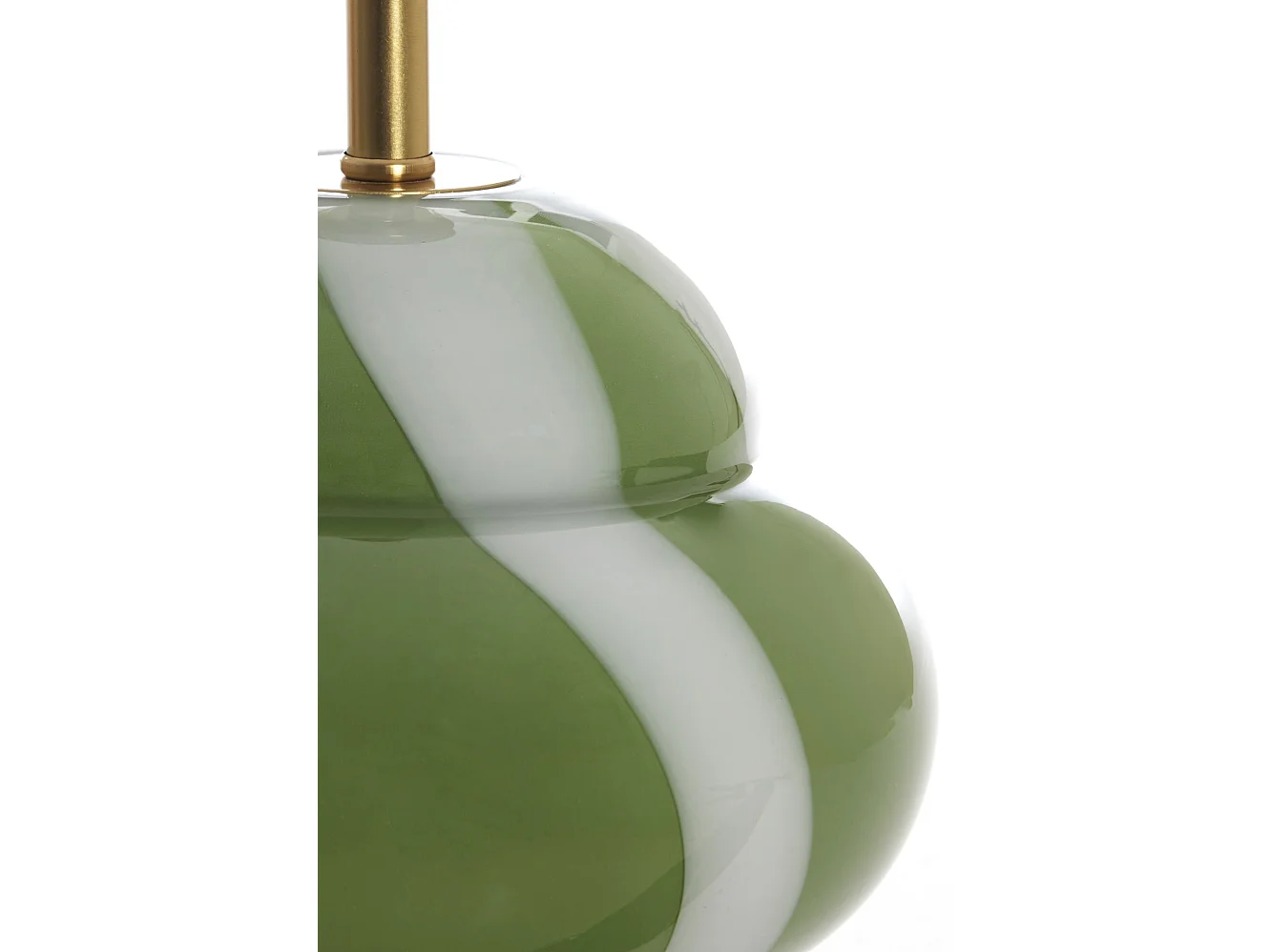 Pied de lampe YLIEN - Ø22x28cm - Vert