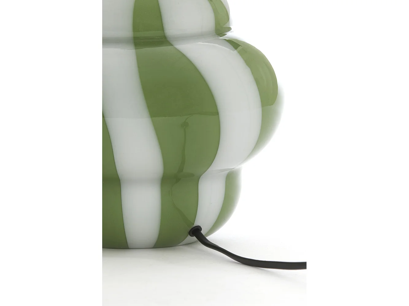 Pied de lampe YLIEN - Ø22x28cm - Vert