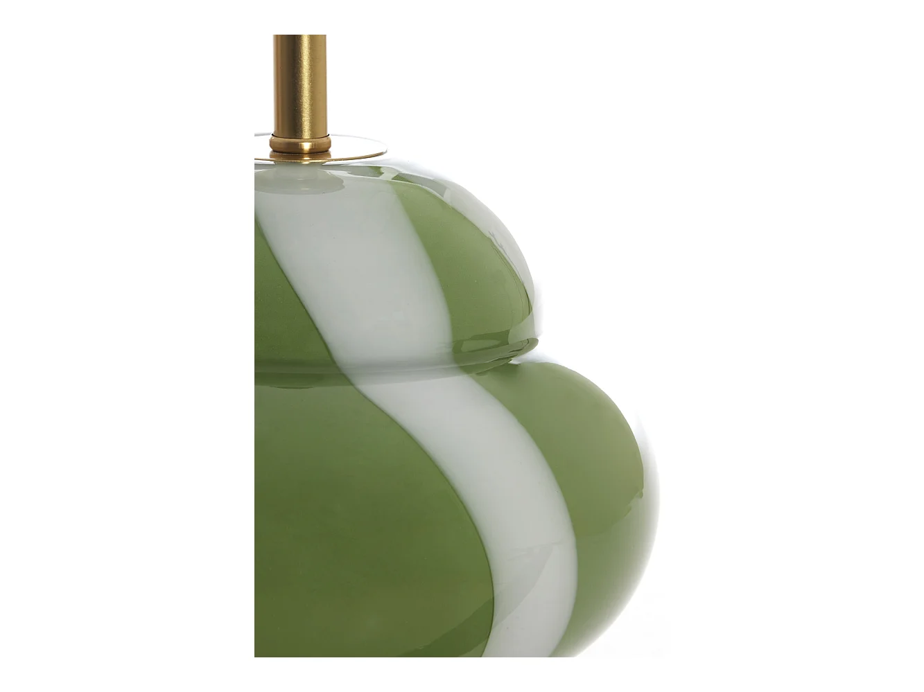 Pied de lampe YLIEN - Ø22x28cm - Vert