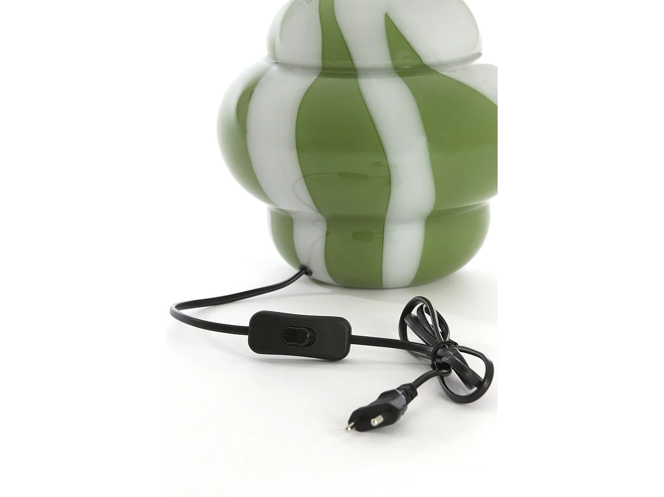 Pied de lampe YLIEN - Ø22x28cm - Vert