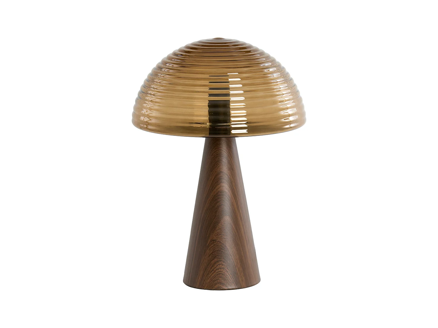 Lampe de table MUEDA - Ø30x43cm - Marron