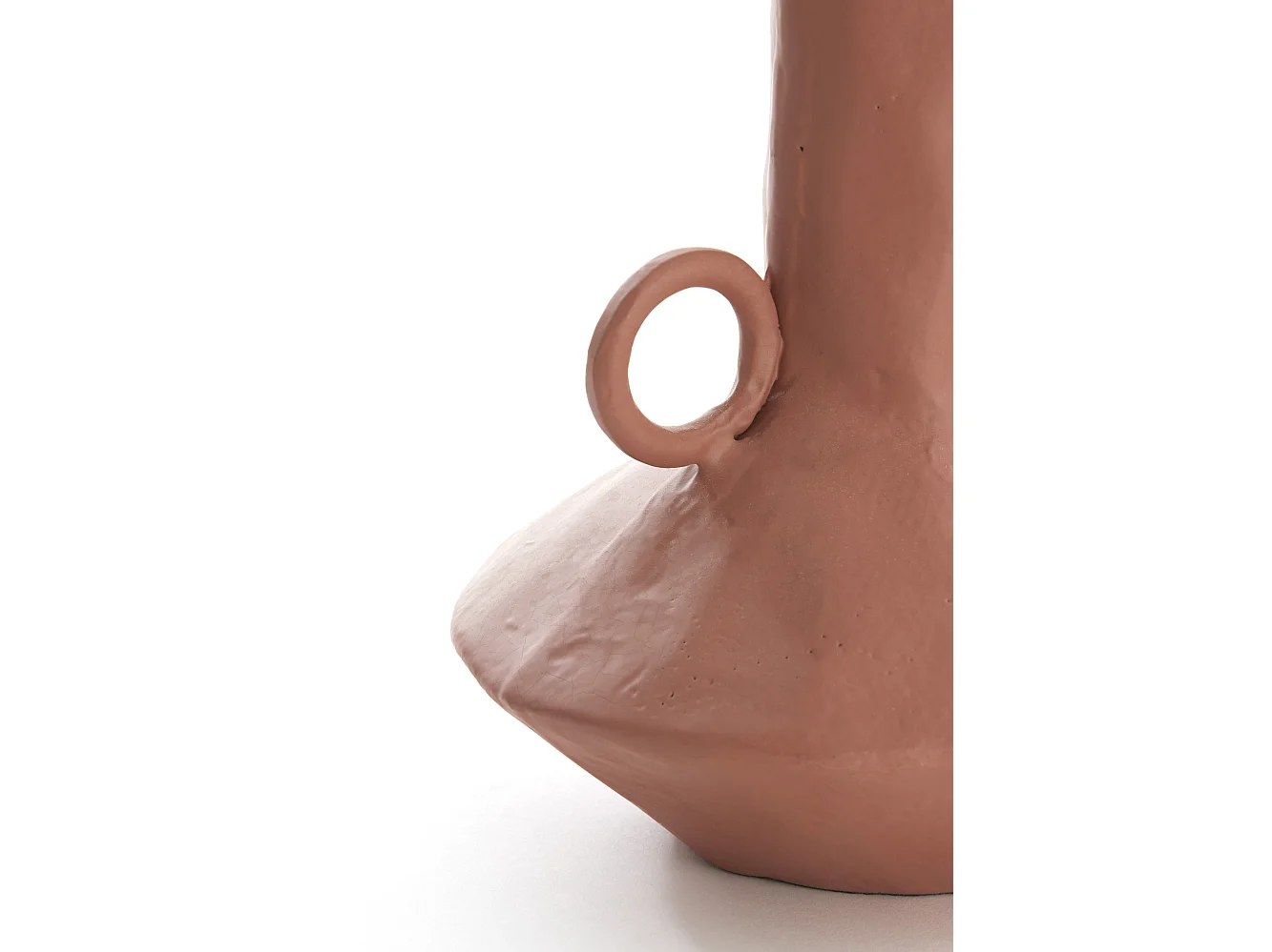 Pied de lampe BIVIO - 22x20,5x37,5cm - Rouge