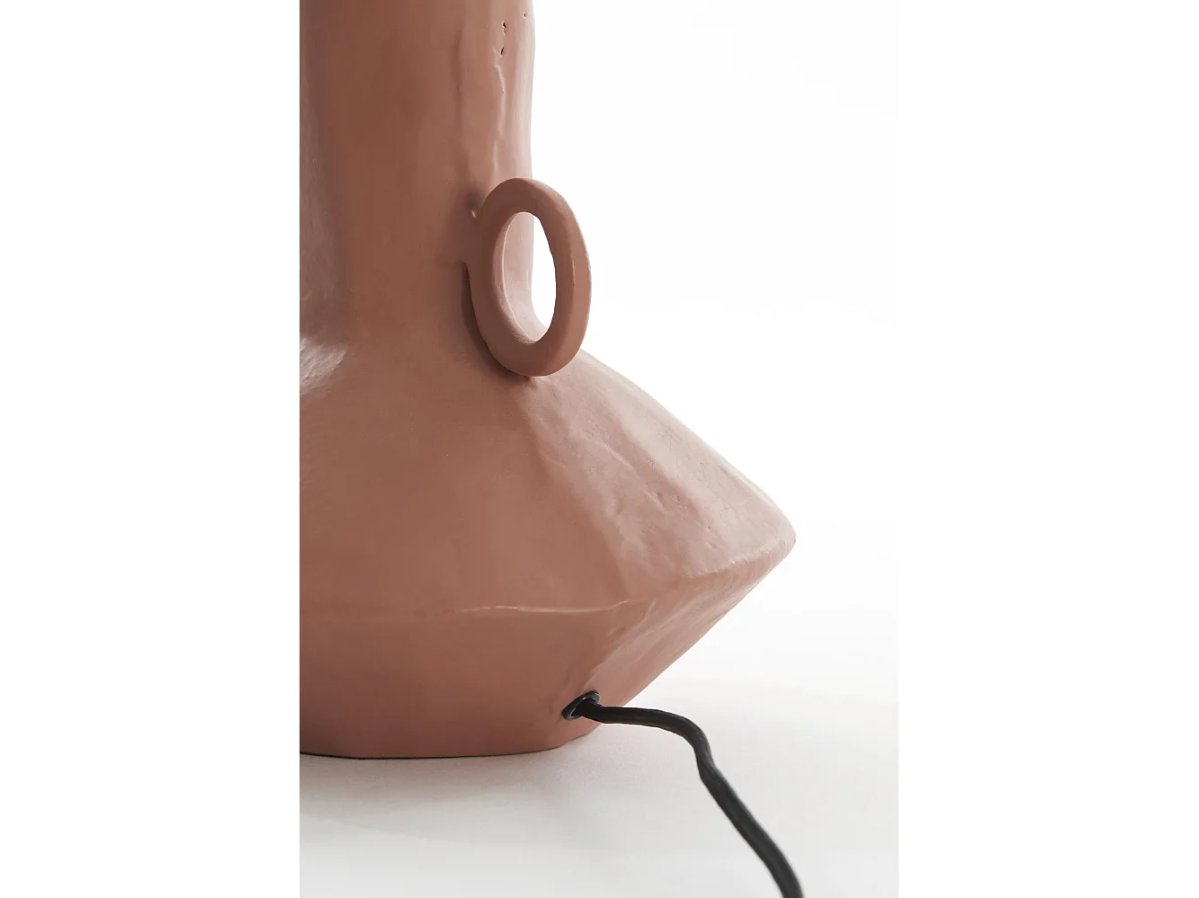 Pied de lampe BIVIO - 22x20,5x37,5cm - Rouge