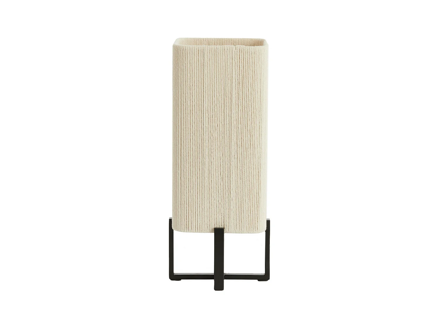 Lampe de table WYN - Ø16,5x39cm - Noir