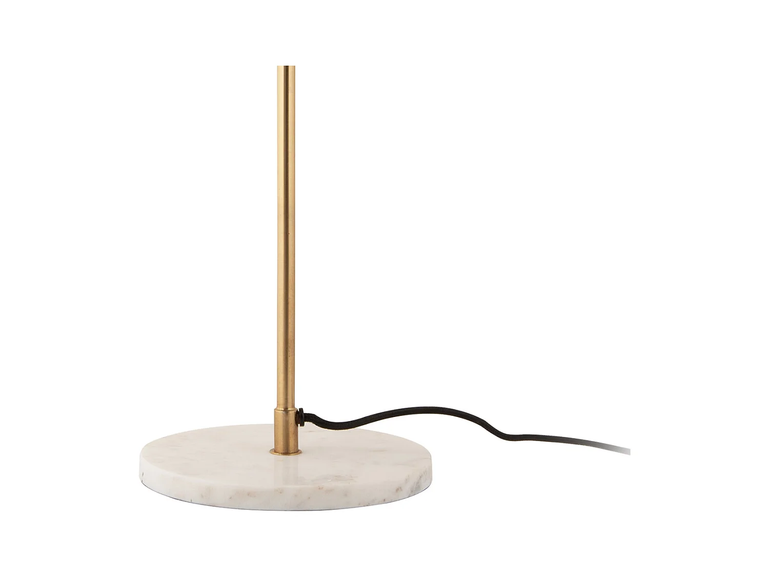 Lampe de table Waved Dome - Plaqué or