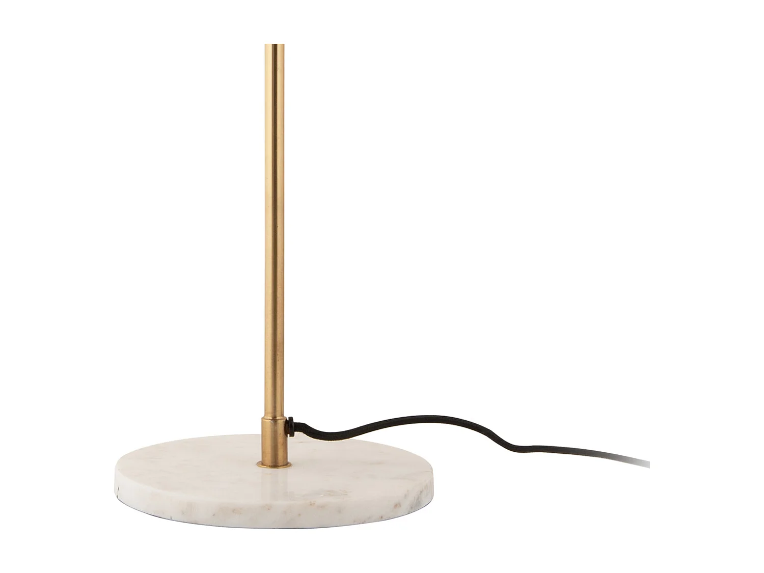 Lampe de table Waved Dome - Plaqué or