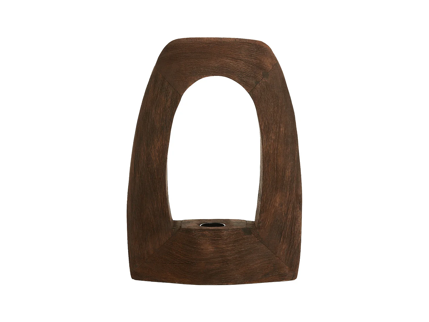 Lampe de table CARINI - 27x10x35cm - Marron