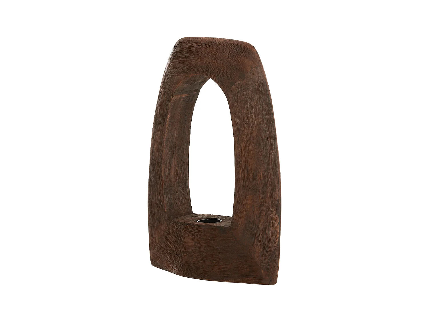 Lampe de table CARINI - 27x10x35cm - Marron