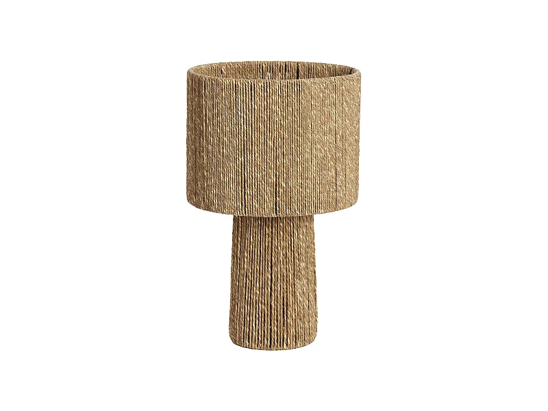 Tischlampe PITINO - Ø31,5x51cm - Braun