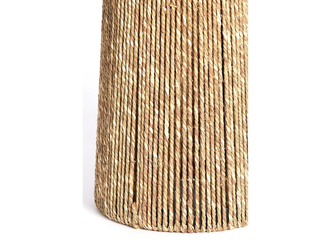 Lámpara de mesa PITINO - Ø31,5x51cm - Marrón