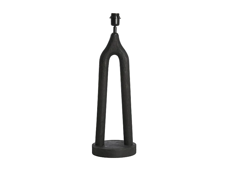 Pied de lampe XITTA - Ø20x55cm - Noir