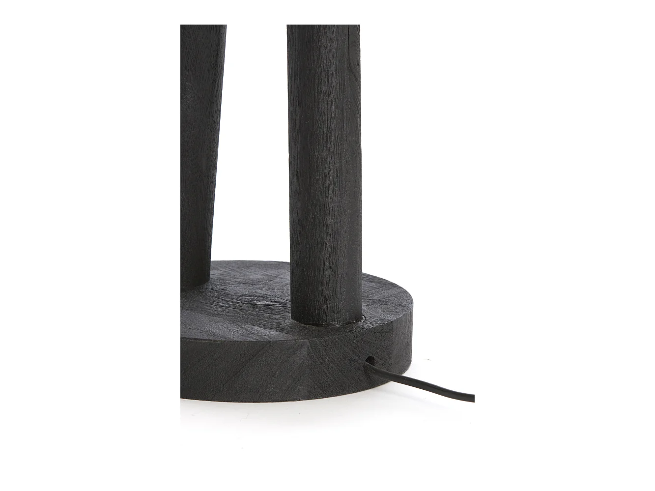 Pied de lampe XITTA - Ø20x55cm - Noir