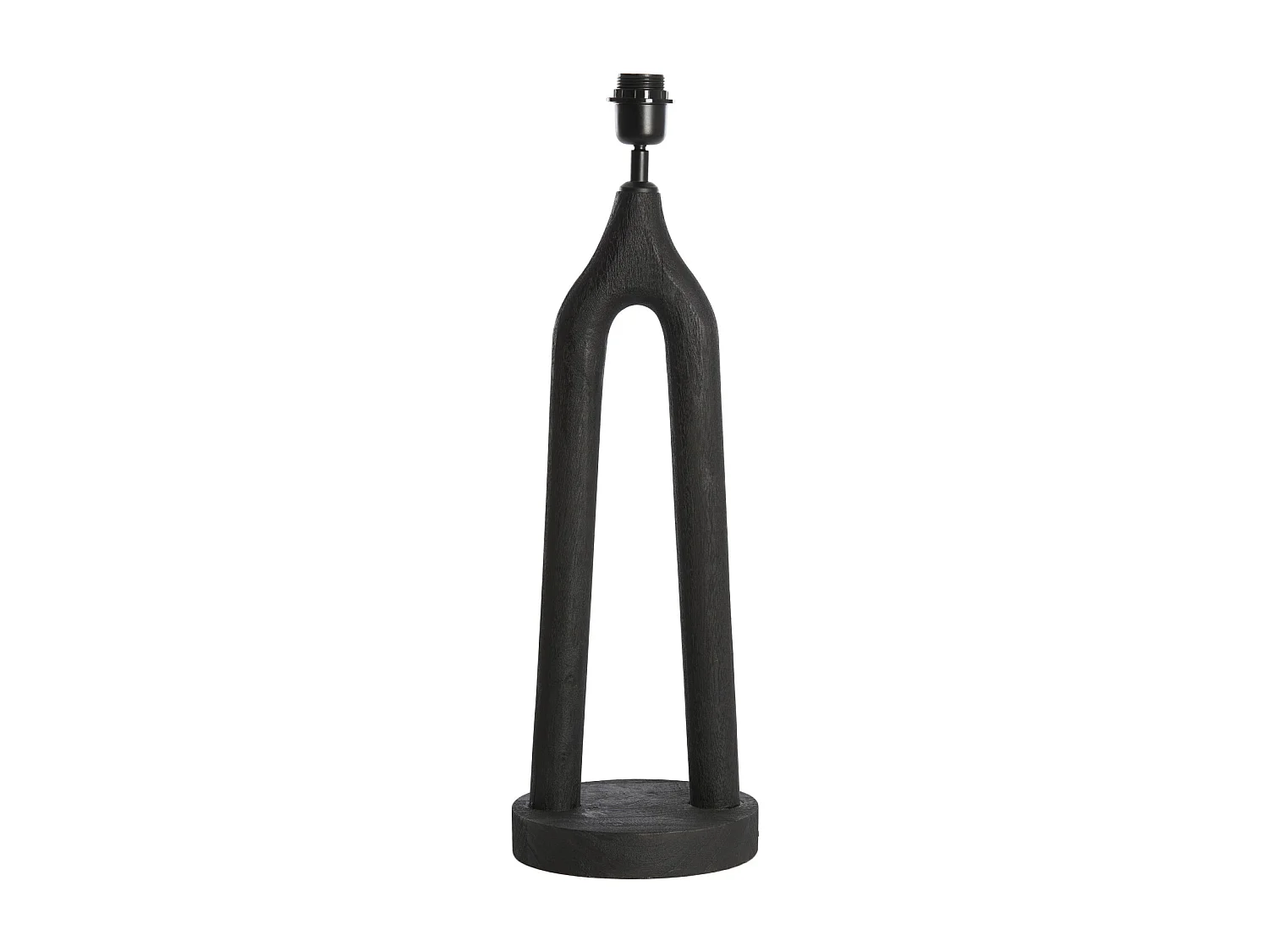 Pied de lampe XITTA - Ø20x55cm - Noir