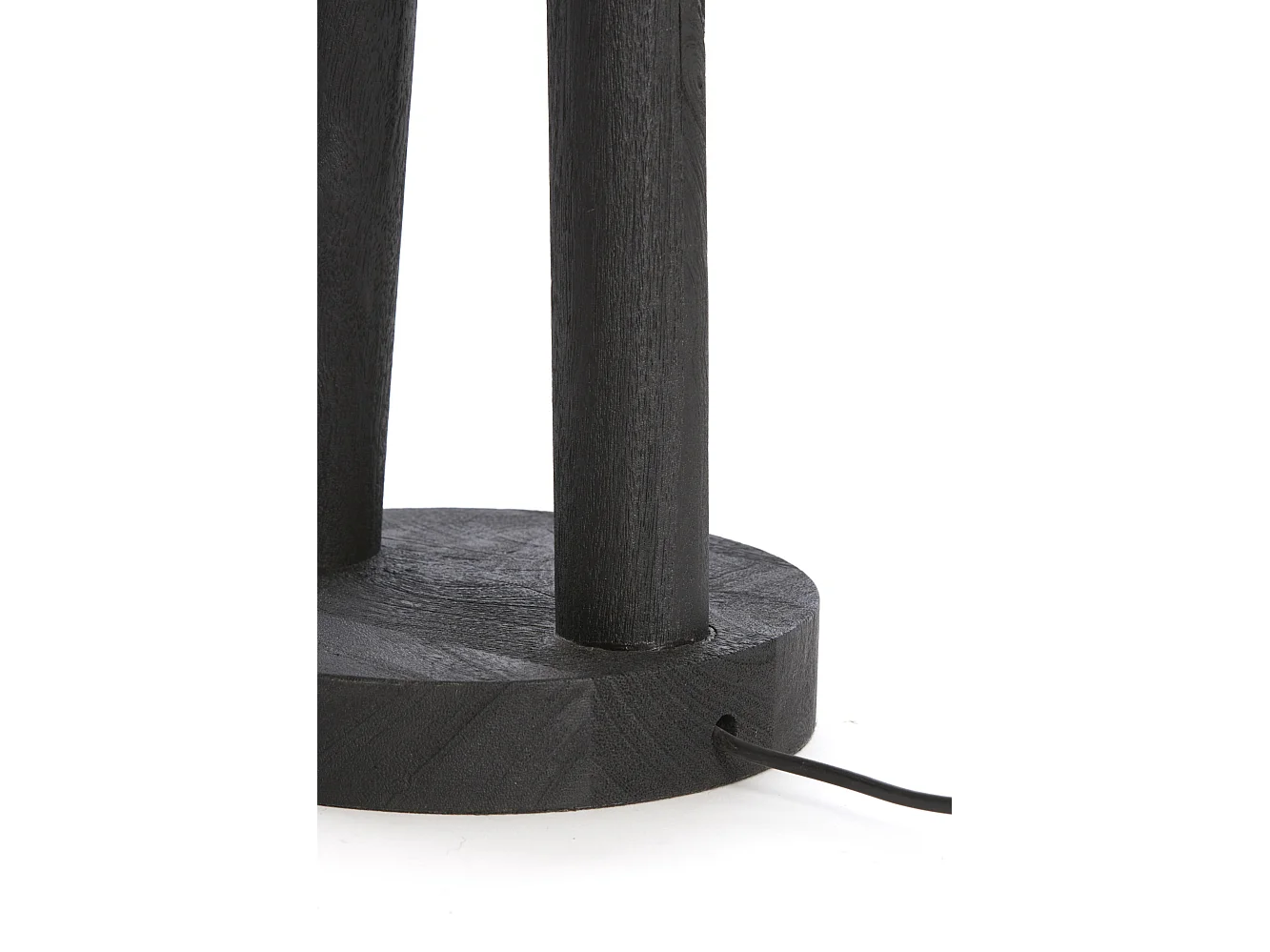 Pied de lampe XITTA - Ø20x55cm - Noir