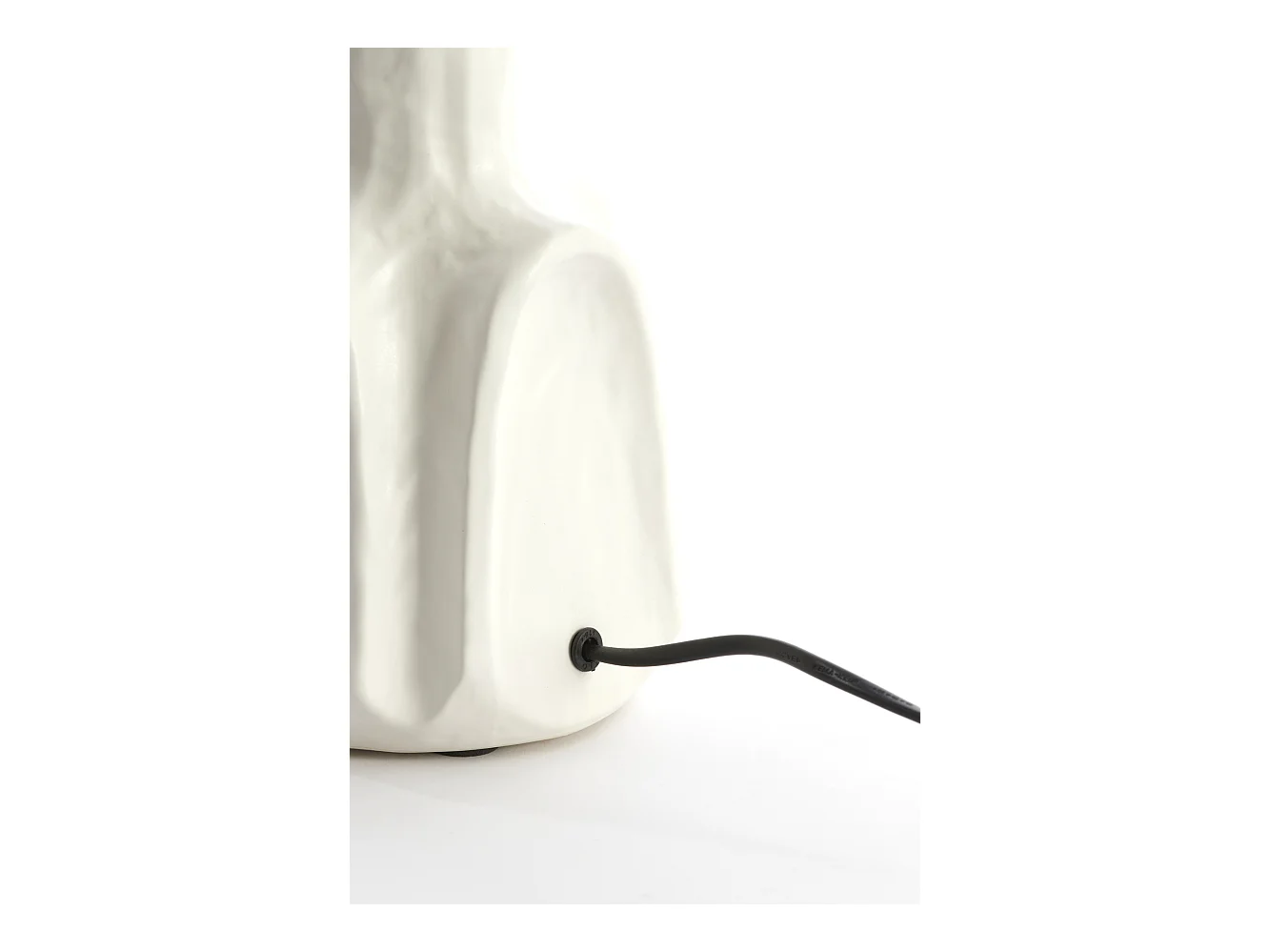 Pied de lampe AMADE - Ø20,5x37cm - Marron