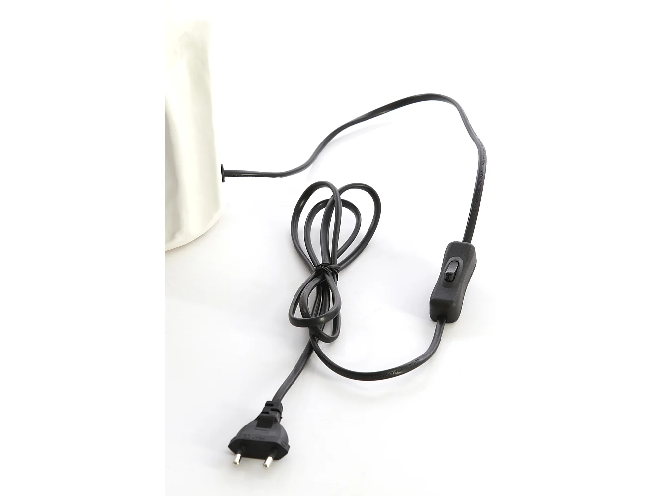 Pied de lampe AMADE - Ø20,5x37cm - Marron